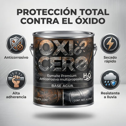 OXICERO® 2X1 - Elimina el oxido Anticorrosivo premium
